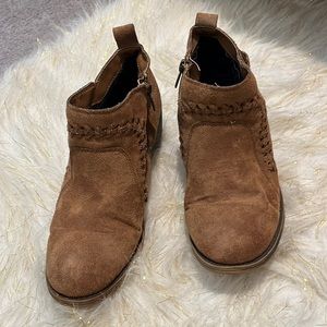 Brown ankle boots in GUC